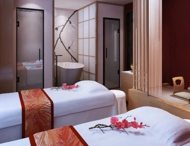 武汉江夏高端会所桑拿环境展示（九）快乐驿站，体验水疗